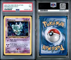 2001 Pokemon Misdreavus 11/64 Neo Revelation 1st Edition Holo PSA 7 50 HP - Image 3