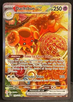 Dachsbun ex 169/142 SIR NM - Pokemon TCG Stellar Crown (FAST SHIPPING) - Image 1
