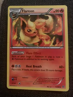 Pokemon TCG Flareon Ancient Origins 13/98 Holo - Image 1