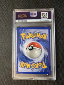 1999 Pokemon Fossil 47 Geodude 1st Edition PSA 8 WoTC - Image 2