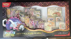 Pokemon Paldean Fates Great Tusk Iron Treads EX Premium Collection - Image 1