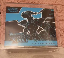 Pokemon TCG Black Bolt Pokemon Center Elite Trainer Box ETB NEW/SEALED - Image 1