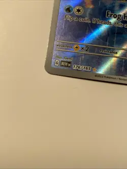 Pokemon TCG Poliwhirl 176/165 Sv: Scarlet & Violet 151 Holo - Image 5