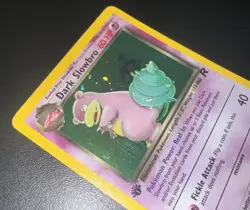 Pokemon TCG Dark Slowbro HOLO 12/82 1st Edition (MP/LP) - Image 4