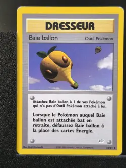 Carte Pokemon Baie Ballon 60/64 Edition 2 Ed 2 Neo Revelation Wizards FR 1 - Image 2
