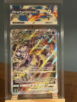2023 Pokemon Mewtwo VSTAR#GG44 Ace 9 Crown Zenith Mint Condition Special Art - Image 1