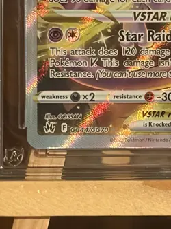 2023 Pokemon Mewtwo VSTAR#GG44 Ace 9 Crown Zenith Mint Condition Special Art - Image 2