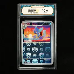 TQG 10 PRISTINE 2023 Pokemon JPN Wartortle 008/165 U - Image 2