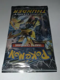 Pokemon Sun And Moon Lost Thunder Booster Pack Factory Sealed - Image 2
