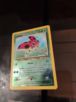 Pokemon TCG Ledyba Southern Islands 7/18 Reverse Holo Rare LP-NM - Image 3