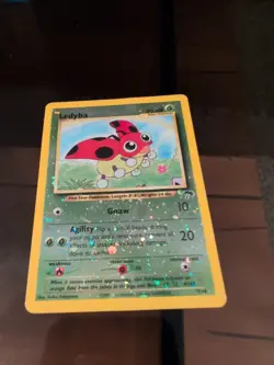 Pokemon TCG Ledyba Southern Islands 7/18 Reverse Holo Rare LP-NM - Image 4