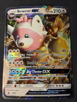 Bewear GX - SM34 (Black Star Promos) - Jumbo Oversized Pokemon - MP - Image 1