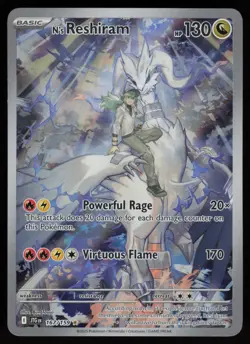 N'S RESHIRAM 167/159 ILLUSTRATION RARE JOURNEY TOGETHER POKEMON NM/M - Image 1