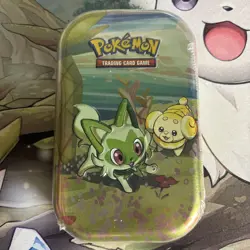 Pokemon TCG Paldea Friends Mini Tins NEW & SEALED x5 Art set K22 - Image 5