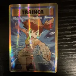 Pokemon Misty's Determination 108/108 Evolutions Ultra Rare Full Art Holo - Image 3