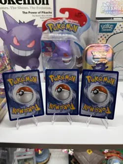 Pokemon 2026 First Partner Illustration Collection Series 1 Promos Set 43-45 - Image 2