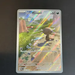 Paldean Wooper 102/094 – Phantasmal Flames Illustration Rare – Pokemon NM - Image 1
