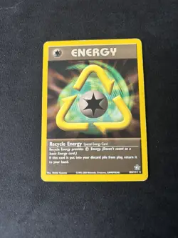 Pokemon TCG Recycle Energy 105/111 Neo Genesis Regular Rare MP - Image 1