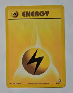 Pokemon - Lightning Energy - Neo Genesis 109/111 - Common - LP - Image 1