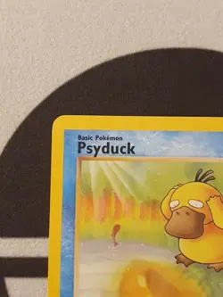 Pokemon Karte Enton 53/62 Fossil Set Pokemon Original TCG 1999 Vintage Psyduck - Image 3