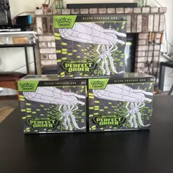 (3x) NEW Pokemon Perfect Order Elite Trainer Box ETB FACTORY SEALED Bundle of 3 - Image 1