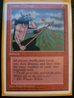 Winds of Change MTG Core Set 4th Edition Regular - Image 1