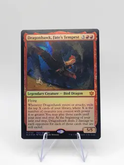 Dragonhawk, Fate's Tempest Bloomburrow Foil - Image 1