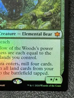 Lumra, Bellow of the Woods 183 Foil Mythic - Magic the Gathering: Bloomburrow NM - Image 4
