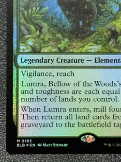 Lumra, Bellow of the Woods 183 Foil Mythic - Magic the Gathering: Bloomburrow NM - Image 5