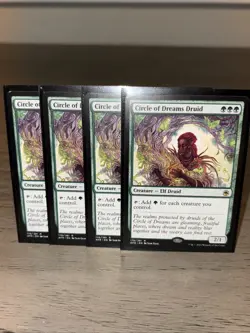 4x Circle of Dreams Druid Adventures in the Forgotten Realms Regular NM - Image 1