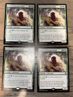 4x Circle of Dreams Druid Adventures in the Forgotten Realms Regular NM - Image 2