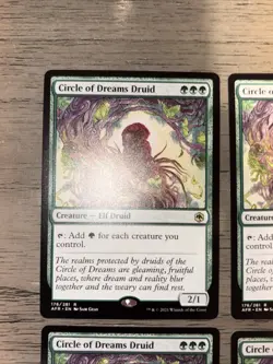 4x Circle of Dreams Druid Adventures in the Forgotten Realms Regular NM - Image 3