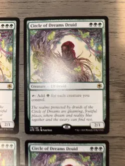 4x Circle of Dreams Druid Adventures in the Forgotten Realms Regular NM - Image 4