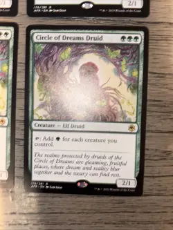 4x Circle of Dreams Druid Adventures in the Forgotten Realms Regular NM - Image 5