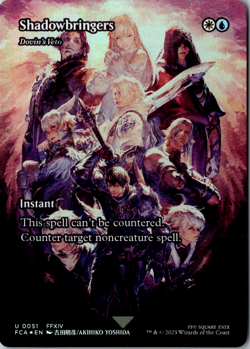 Shadowbringers - Dovin's Veto (Showcase) U FINAL FANTASY FCA 51 FOIL NEAR MINT - Image 1