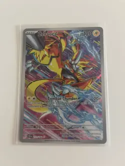 Zeraroa 151/142 Illustration Rare Holo Near Mint Condition Stellar Crown - Image 1