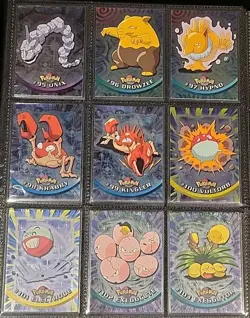 NM/MINT! TOPPS Pokemon Series 2 COMPLETE HOLO SET 72/72 Blue Label SIlver Foil - Image 5