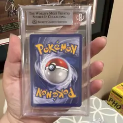 Pokemon 1999 Base Set 1st Edition German Glurak Charizard Holo BGS 9 - Image 2