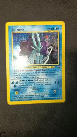 Pokemon Suicune Neo Revelation 14/64 - Holo Rare Charizard Eng No Charizard - Image 1