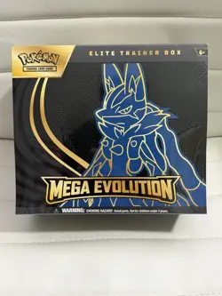 Pokemon Mega Evolution Lucario Elite Trainer Box ETB *FACTORY SEALED* - Image 1