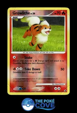 Growlithe 63/111 | Rising Rivals Reverse Holo | Pokemon Common | DMG - Image 1