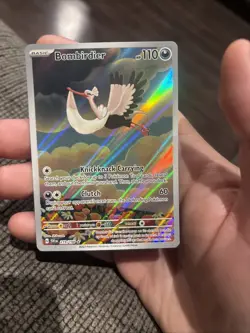 Bombirdier 219/198 Near Mint - Scarlet & Violet Base Set Illustration Rare - Image 1