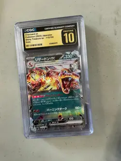 2023 Pokemon Shiny Treasure Charizard Ex CGC 10 PRISTINE - Image 1