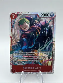 Roronoa Zoro EB04-007 | Adventure on Kami's Island SR NM One Piece - Image 1