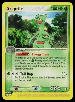 Pokemon Card - Sceptile Ruby and Sapphire 20/109 Rare - Image 1