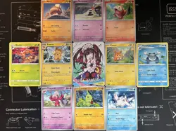 Sexy Anime Waifu Card and 10 pokemon cards - Image 1