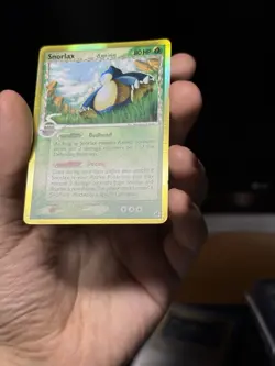 Pokemon TCG Snorlax Dragon Frontiers Holo Rare Card 10/101 - Image 3
