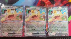 Pokemon Meowth EX 062/088 POR: Basic Rare Holo Card HP 170 - Image 3