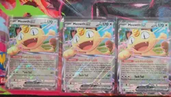 Pokemon Meowth EX 062/088 POR: Basic Rare Holo Card HP 170 - Image 4