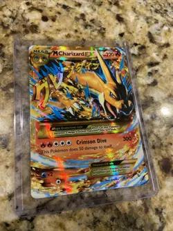 M Charizard EX Y 107/106 Secret Rare XY Flashfire Pokemon Card TCG English - Image 4